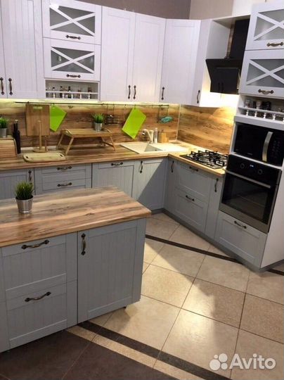 Кухонный гарнитур в стиле IKEA под ключ