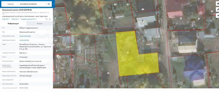 Участок 6,4 сот. (ИЖС)