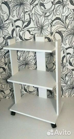 Подкатная тележка полка стеллаж