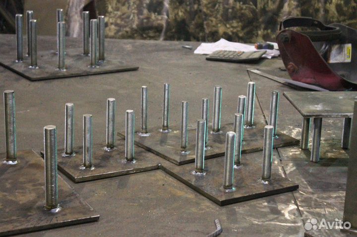 Закладная пластина 150х150х4