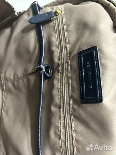 Samsonite рюкзак женский синий