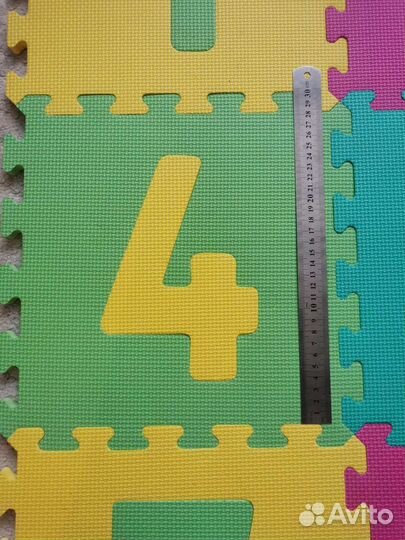 Ковер - пазл мягкий