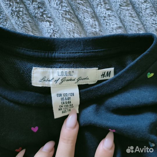 Новое платье H&M 122-128