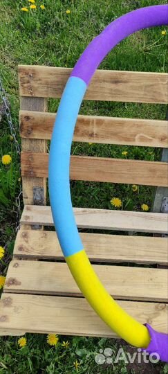 Обруч спортивный утяжеленный хулахуп