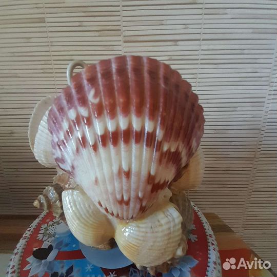 Салфетница из ракушек