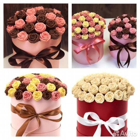 Букет из шоколадных роз