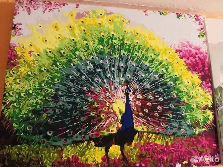 Картины по номерам раскрашенные