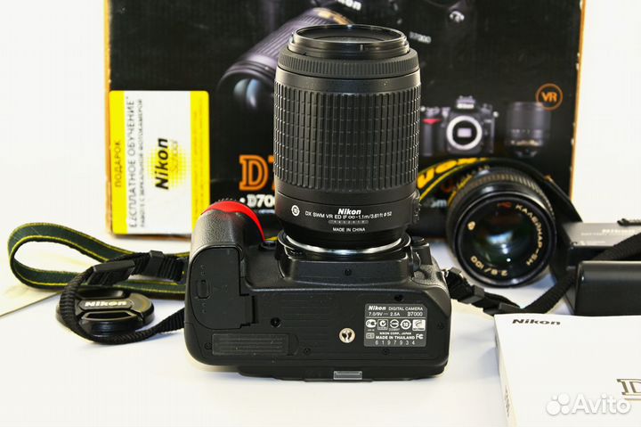 Nikon D7000 16.2MP Kit AF-S VR 55-200 Калейнар 5Н