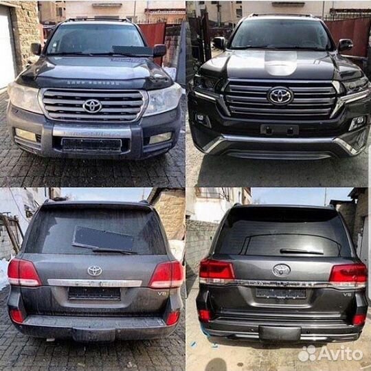 Рестайлинг land cruiser 200 переделка под 2019