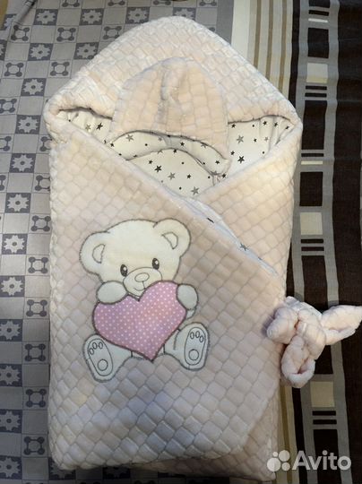 Конверт на выписку для девочки весна осень