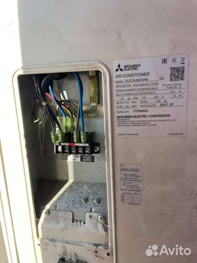 Наружный блок SUZ-KA50 VA6 mitsubishi бу