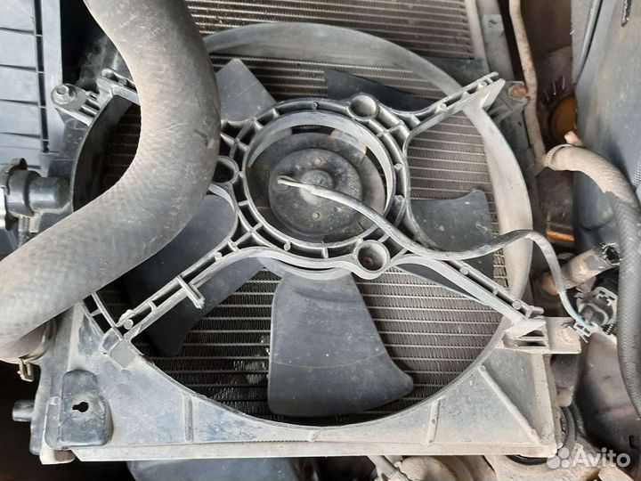 Диффузор с вентилятором Kia Spectra