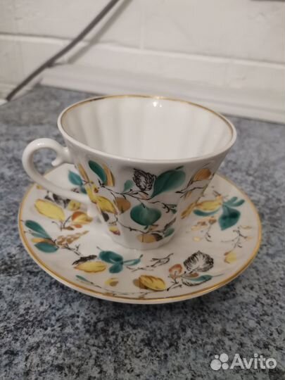 Чайная пара Лфз Октябрь