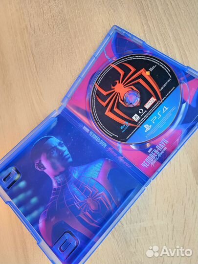 Человек паук Майлз моралес ps4 Игра для приставки