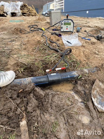 Сварка(пайка) полиэтиленовых (пнд) труб