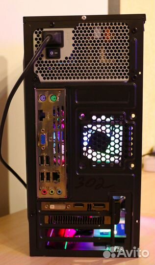 Мощный игровой пк Intel/16л.ядер/SSD512/DDR16/RX58