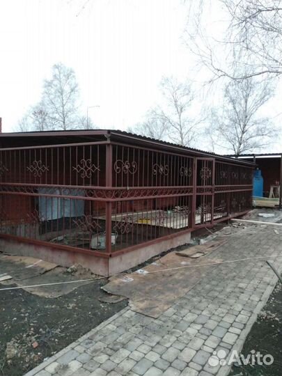 Сварщик, забор, ворота, калитка