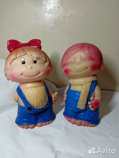 Резиновые игрушки СССР
