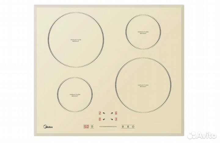Варочная панель индукционная Midea MIH64721FIV