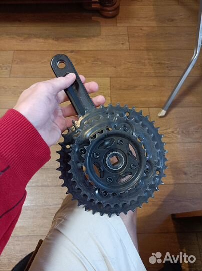 Передняя звезда велосипеда