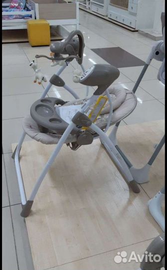 Детские электронные качели