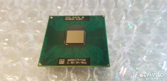 Процессор для ноутбука Intel Core2 Duo P7350