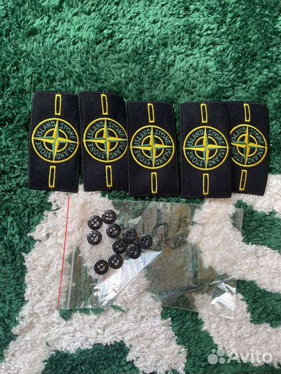 Патч stone island 5 штук