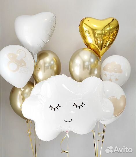 Воздушные шары на выписку