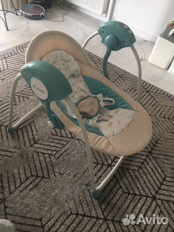 Детские электронные качели для новорожденных