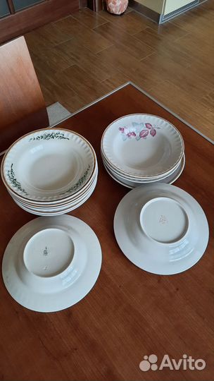 Менажнца Тарелки СССР Емкости Икея Корзинка