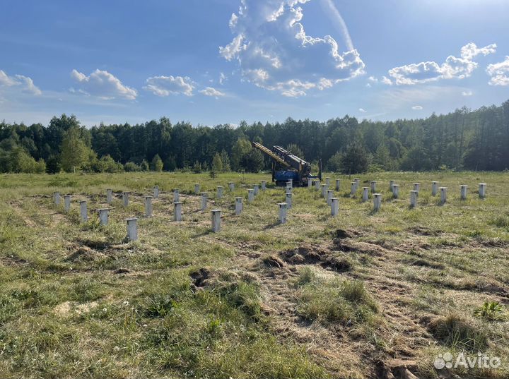 Жб сваи для каркасных домов