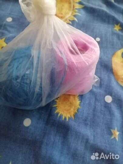 Нитки для мочалки вязки