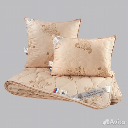 Одеяло овечья шерсть зимнее 150х200