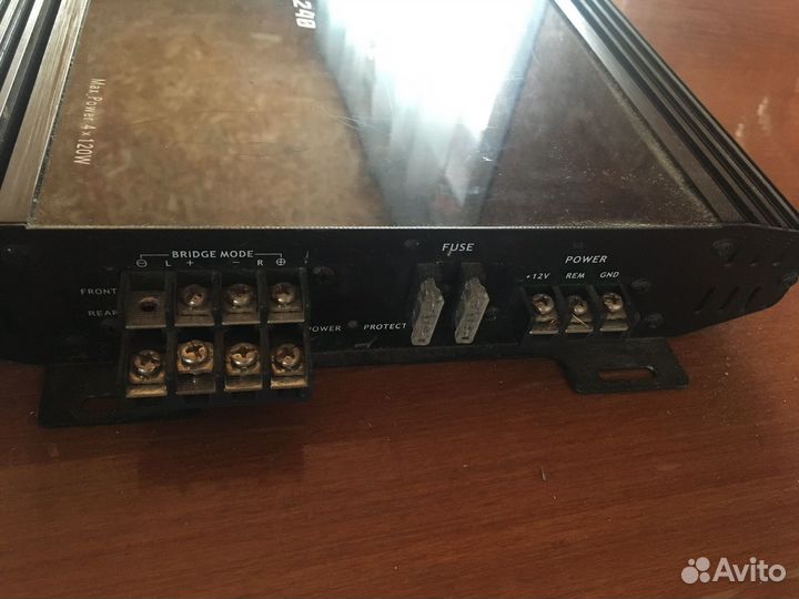 Сабвуфер и усилитель