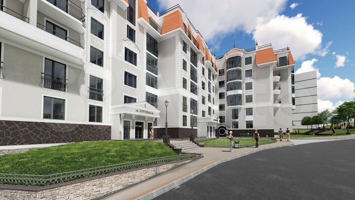 1-к. квартира, 40,2 м², 6/6 эт.