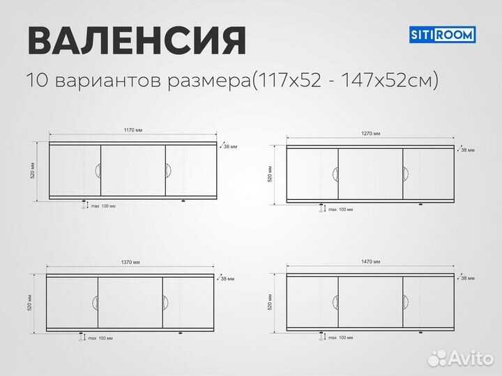 Экран под ванну 1