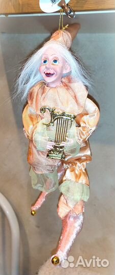 Эльф новогодний на елку, игрушка на Новый год