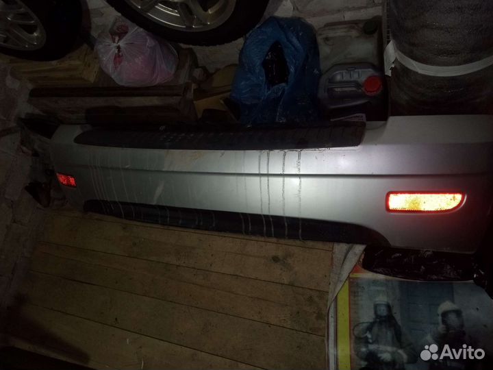 Задний бампер priora 1 хэтчбек
