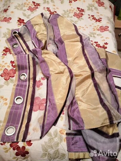 Тюль 1 штук )