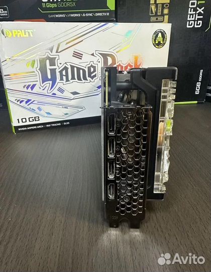 Видеокарта Palit GeForce RTX 3080 GameRock 10G