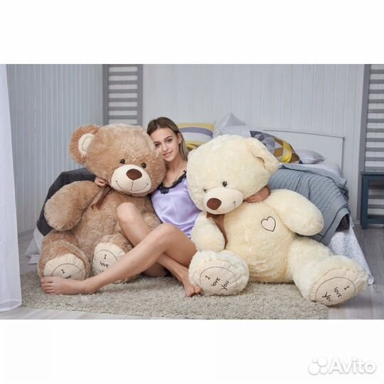 Большие плюшевые медведи