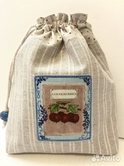 Льняные мешочки