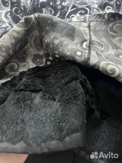 Пальто зимнее меховое