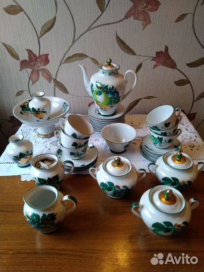 Шикарный чайный сервиз лфз новый