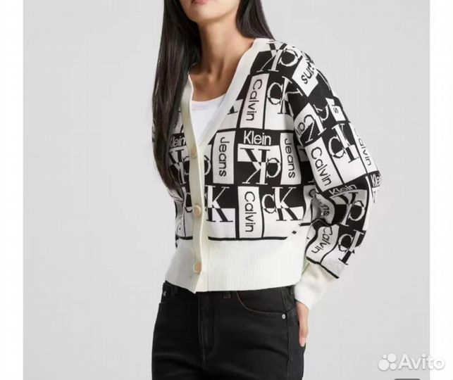 Кардиган новый m и l calvin klein