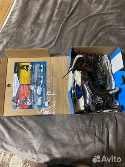 Хоккейные коньки bauer 1x