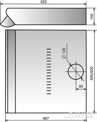 Вытяжка Elikor Davoline 60П-290-П3Л, крем