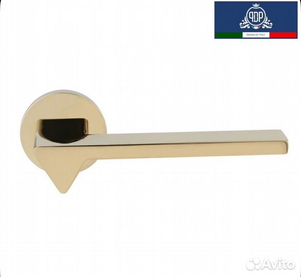 Дверная ручка PDP Ama 104.06 Полированное золото