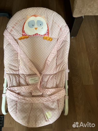 Детские шезлонги happy baby