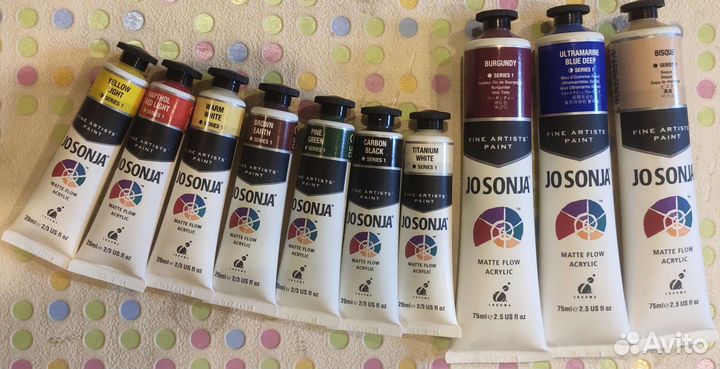 Jo sonja акриловые краски для Реборнинга 5ml